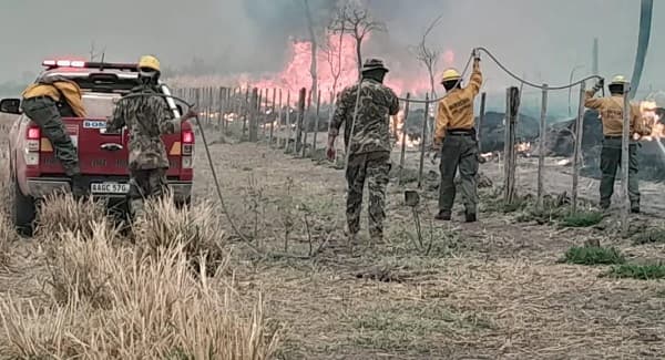 Imputan al primer responsable por incendios forestales en Alto Paraguay
