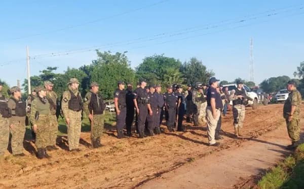 Policía desmantela campamento narco en Cordillera 