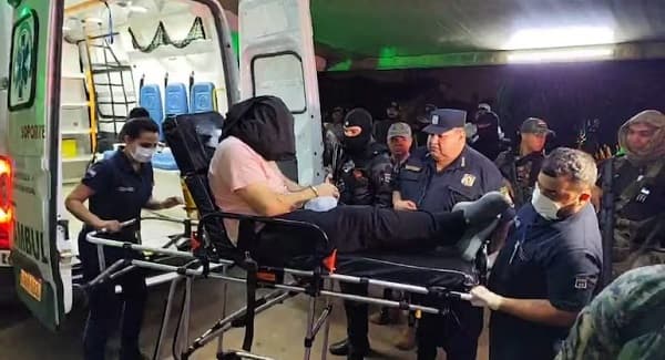 Trasladan a “Tío Rico” al hospital bajo fuerte custodia