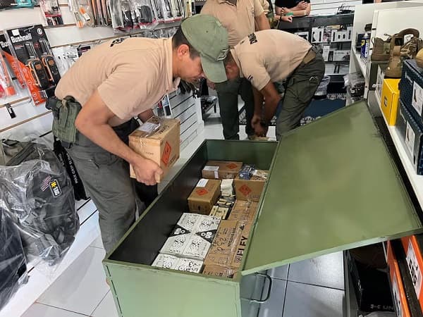 Nuevo cabecilla descubierto en red de tráfico de armas en Paraguay