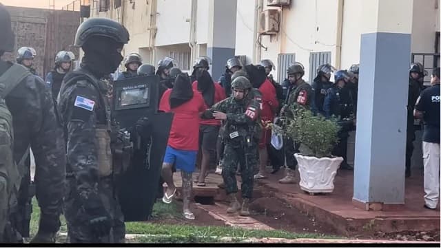 Trasladan a reos de alta peligrosidad a Minga Guazú