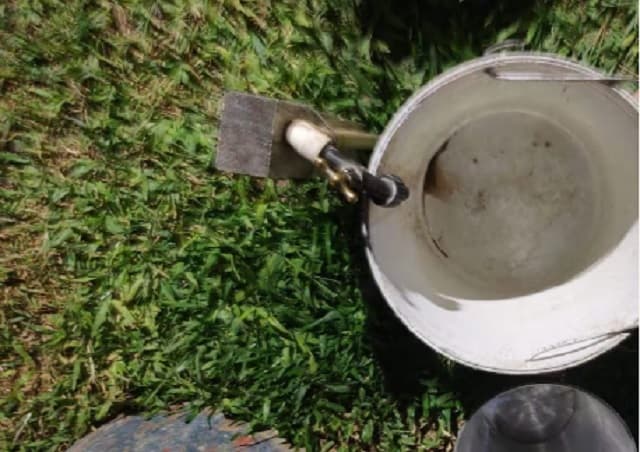 Vecinos de Lambaré denuncian falta de agua por más de un día