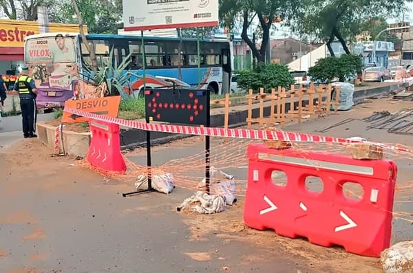 Tránsito en Asunción: zonas bloqueadas este domingo