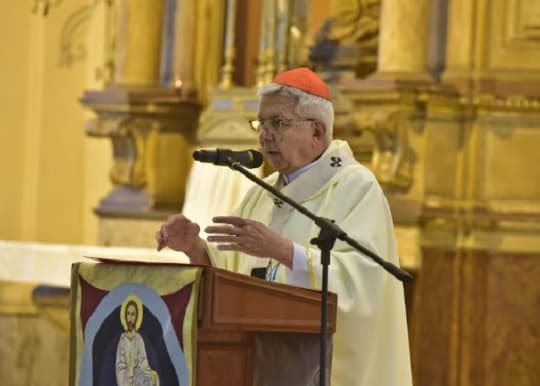 Cardenal Martínez condena violencia y corrupción en Misa de Navidad