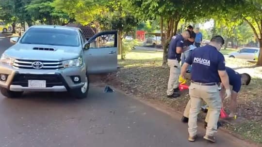 Encarnación: Asaltantes disfrazados de barrenderos roban a cambista