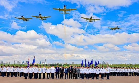 Fuerza Aérea recibe donación de helicópteros de Taiwán