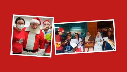 La magia de la Navidad ilumina hospitales con música y solidaridad