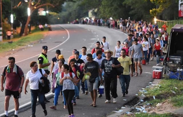 Circulación de peregrinos en ruta PY02 rumbo a Caacupé: medidas y seguridad