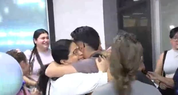 El abrazo más esperado: reencuentros en el Silvio Pettirossi