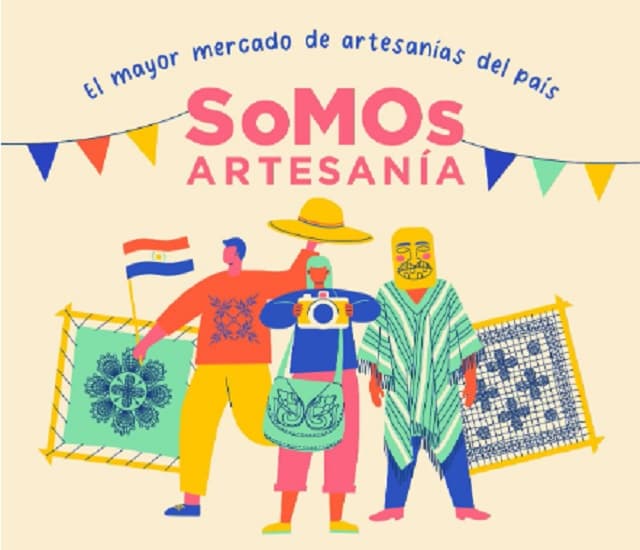 Sexta edición de la feria SOMOS: celebración de la artesanía paraguaya