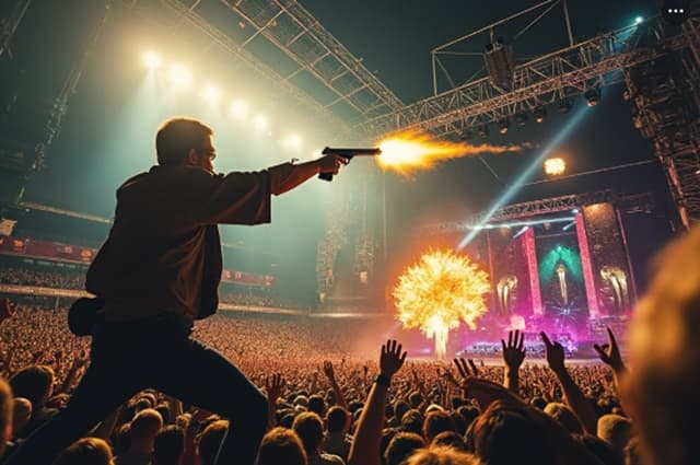 Tiroteo en concierto de Foz do Iguaçu deja dos heridos