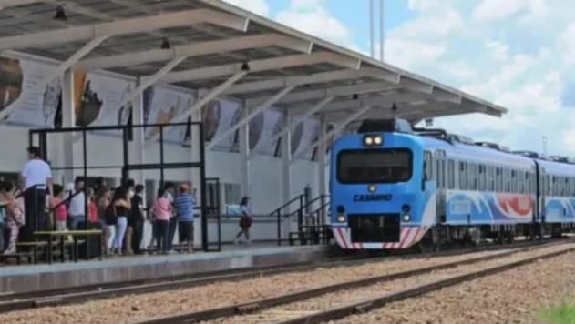 Tren Posadas-Encarnación: horarios especiales por Año Nuevo