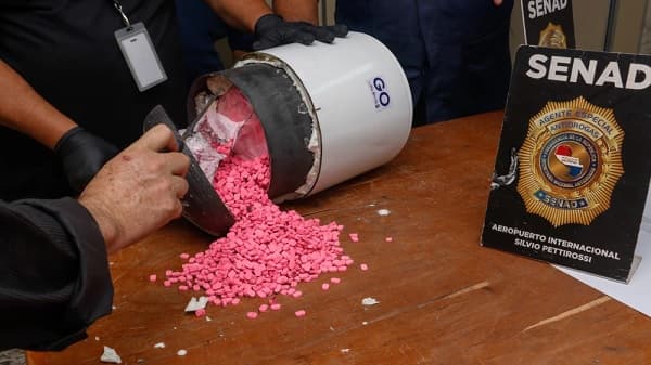 Descubren 8.000 dosis de éxtasis ocultas en un termocalefón