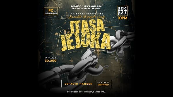 Itasa Jejoka: El reencuentro musical de Juru y Banana en Espacio Hansen