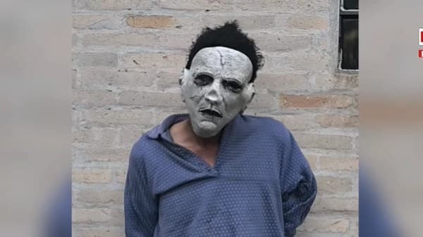 Con máscara de Michael Myers intentó robar moto en Ñemby