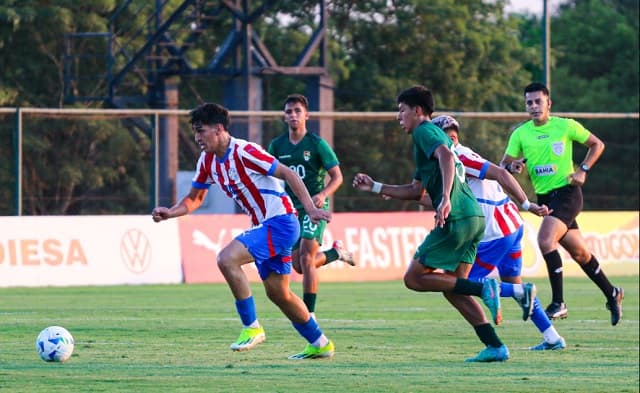 La Albirroja Sub 20 empata con Bolivia en amistoso