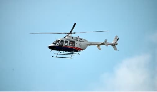 Helicóptero de la Fuerza Aérea realizó 37 vuelos a la mansión de Peña