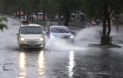 Alerta meteorológica: Tormentas previstas en seis departamentos