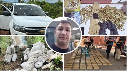 Policía ligado al clan Alderete sigue libre tras viaje irregular a Colombia