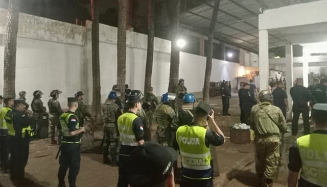 Requisa en cárcel de Ciudad del Este tras riña y muerte de recluso