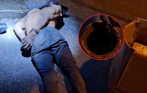 Delincuente es capturado por robo de cables subterráneos