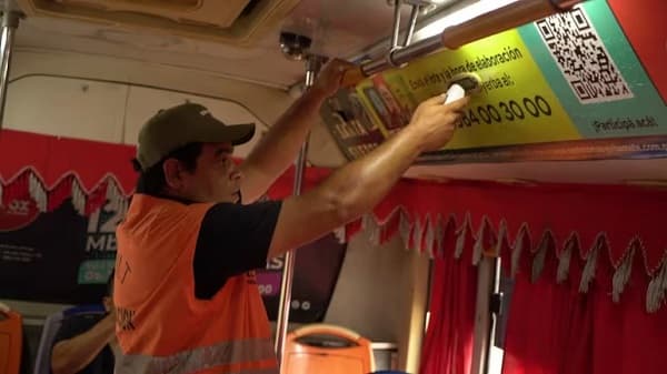 MOPC multa a empresas de buses por fallas en aire acondicionado