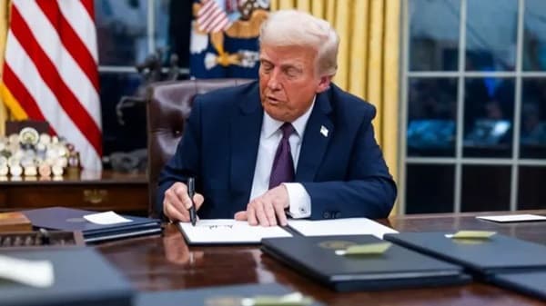 Las órdenes ejecutivas clave de Trump en su primer día de gobierno