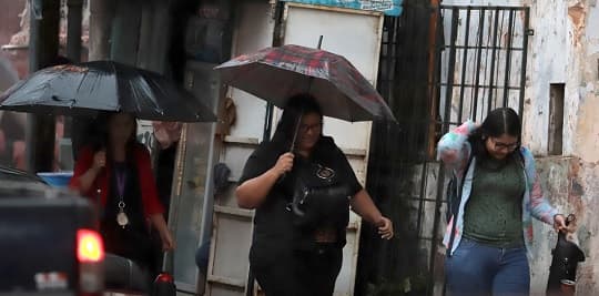 Persisten las lluvias y el calor en gran parte del país