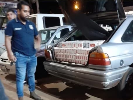 Chats revelan participación de Lalo Gomes en tráfico de cigarrillos