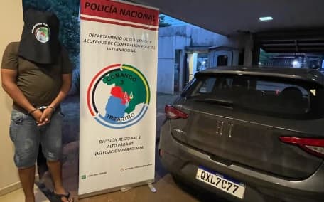 Recuperan vehículo robado en Brasil mediante rastreo GPS