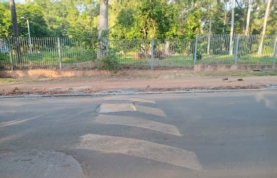 MOPC habilita tramo en San Lorenzo con siete lomadas provisionales