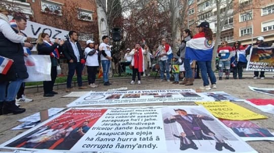 Marzo Paraguayo migrante: reclaman derecho a votar desde el exterior