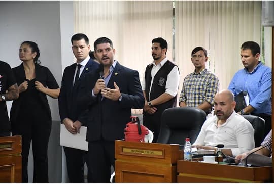 Nenecho presentó saldos de Fonacide sin detallar los extractos bancarios