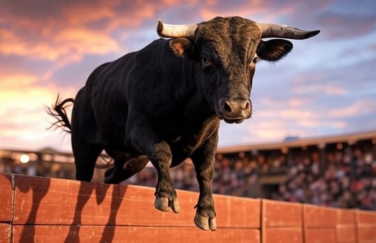 Toro salta valla de seguridad y causa pánico en toreada de Sapucái