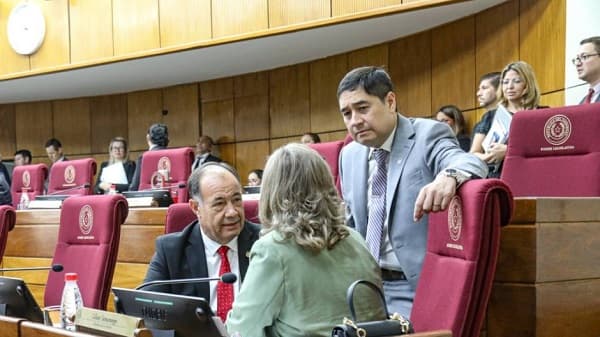 Senadores colorados forman bloque disidente con Wiens