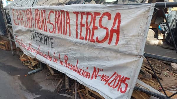 Campesinos sin tierras cumplen siete meses de protesta ante el Indert