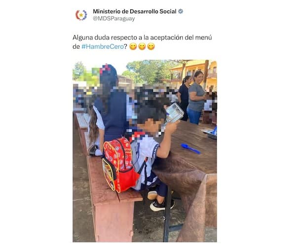 Polémica por uso de imagen infantil en propaganda estatal