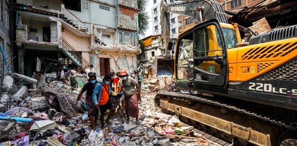 Terremoto en Myanmar deja un rastro de muerte y desesperación
