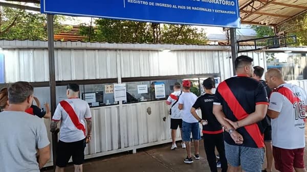 Operativo de seguridad en Asunción por la Supercopa