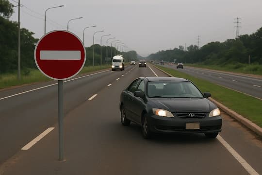 Caminera habilita línea para denunciar a conductores que manejen en contramano