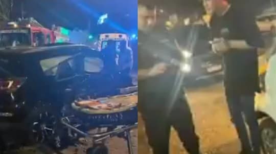 Hijo de diputado involucrado en accidente con heridos