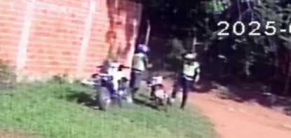 Detienen a dos policías por robar una moto en Mariano Roque Alonso