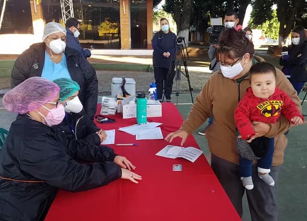 Llegaron las vacunas antigripales para niños