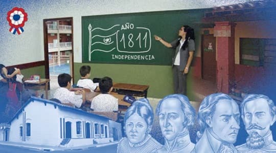 ¿Cómo se enseña hoy sobre la Independencia en Paraguay?