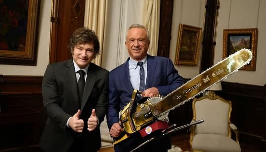 Milei y Kennedy Jr. proponen crear otra OMS