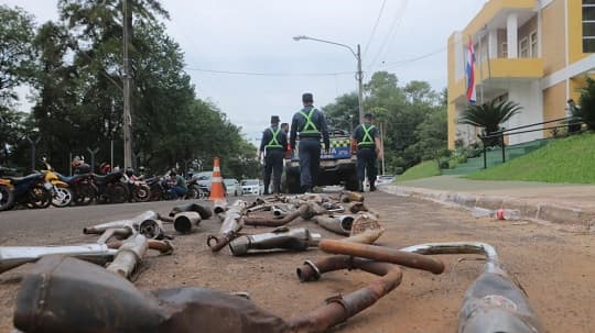 Presidente Franco: Comuna destruye más de 200 roncadores incautados