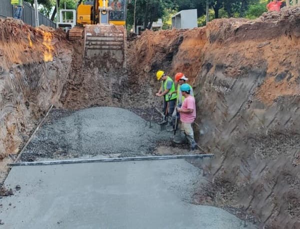 Nuevos desvíos en Mariscal López por obras pluviales