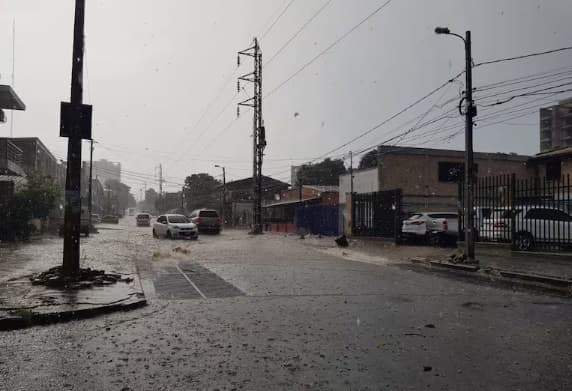 Alertan sobre tormentas severas en seis departamentos del país