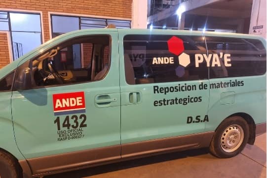 ANDE lanza móvil “Pya’e” para urgencias eléctricas