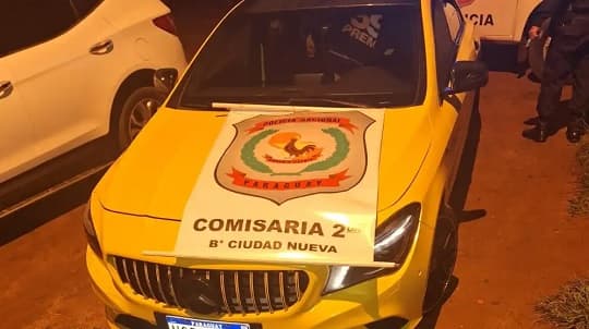 Ciudad del Este: Pareja detenida tras intentar chocar patrullera